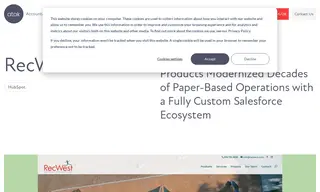 Preview of the RecWest Outdoor Products Case Study