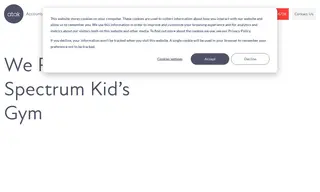 Preview of the We Rock The Spectrum Kid's Gym Case Study