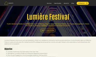 Preview of the Lumiere Festival Case Study