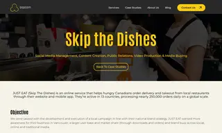 Preview of the Just Eat Case Study