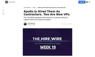Preview of the Apollo.io Case Study
