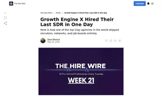 Preview of the Growth Engine X Case Study