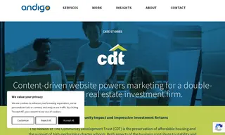 Preview of the The Community Development Trust (cdt) Case Study