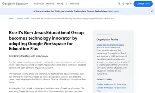 Preview of the Bom Jesus Educational Group Case Study