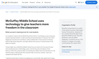 Preview of the McGuffey Middle School Case Study