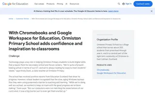 Preview of the Ormiston Primary School Case Study