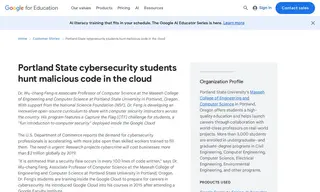 Preview of the Portland State University Case Study