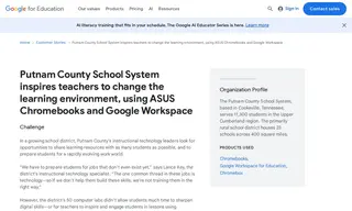 Preview of the Putnam County School System Case Study