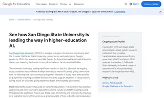 Preview of the San Diego State University Case Study