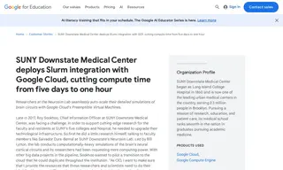 Preview of the SUNY Downstate Medical Center Case Study