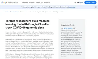Preview of the Vector Institute Case Study