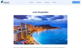 Preview of the wJw Hospitality Case Study