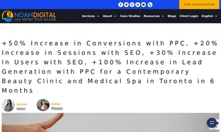Preview of the Contemporary Beauty Clinic and Medical Spa Case Study