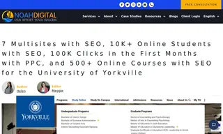 Preview of the University of Yorkville Case Study