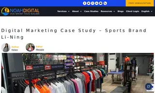 Preview of the Li-Ning Case Study