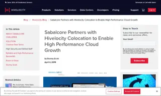 Preview of the Sabalcore Case Study