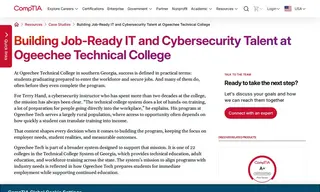 Preview of the Ogeechee Technical College Case Study