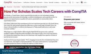 Preview of the Per Scholas Case Study