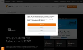 Preview of the Haltec Hallensysteme GmbH Case Study
