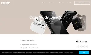 Preview of the Seria9 Case Study