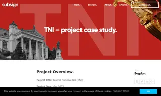 Preview of the Teatrul Național Iași (tni) Case Study