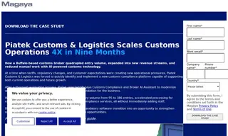 Preview of the Piatek Customs & Logistics Case Study