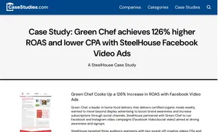 Preview of the Green Chef Case Study