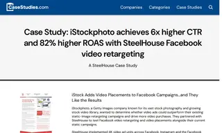 Preview of the iStockphoto Case Study