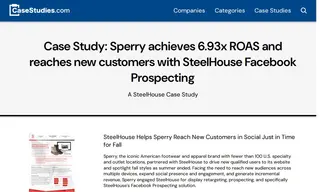 Preview of the Sperry Case Study