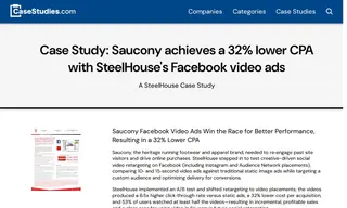 Preview of the Saucony Case Study
