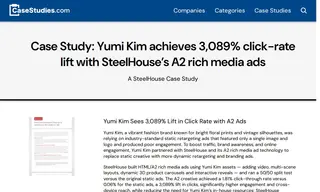 Preview of the Yumi Kim Case Study