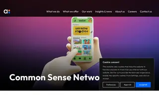 Preview of the Sensical (by Common Sense Networks) Case Study