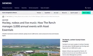 Preview of the The Ranch Events Complex Case Study