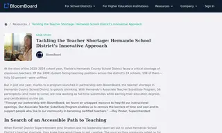 Preview of the Hernando County School District Case Study