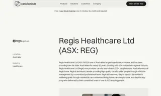 Preview of the Regis Healthcare Ltd Case Study