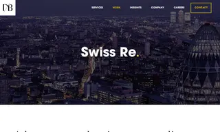 Preview of the Swiss Re Case Study