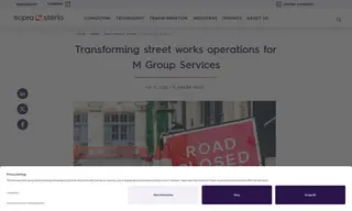 Preview of the M Group Services Case Study