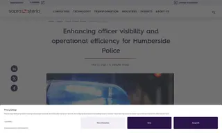 Preview of the Humberside Police Force Case Study