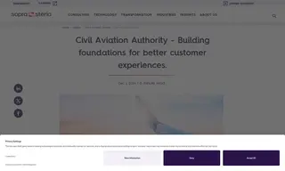 Preview of the Civil Aviation Authority (caa) Case Study