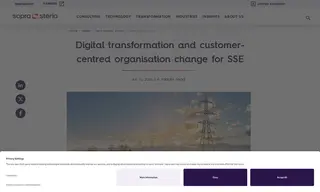 Preview of the SSE Energy Solutions Case Study