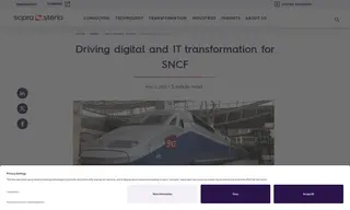 Preview of the SNCF Case Study