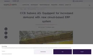 Preview of the CCB Subsea AS Case Study