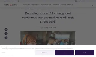 Preview of the UK High Street Bank Case Study