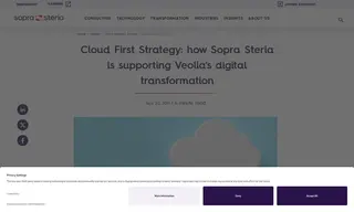 Preview of the Veolia Case Study