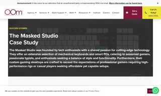 Preview of the The Masked Studio Case Study