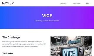 Preview of the VICE Case Study