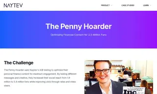 Preview of the The Penny Hoarder Case Study