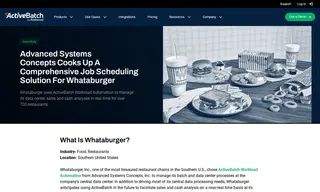 Preview of the Whataburger Case Study
