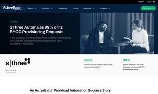 Preview of the SThree Management Services Case Study