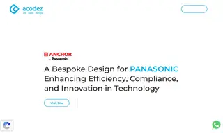 Preview of the Panasonic Life Solutions Case Study
